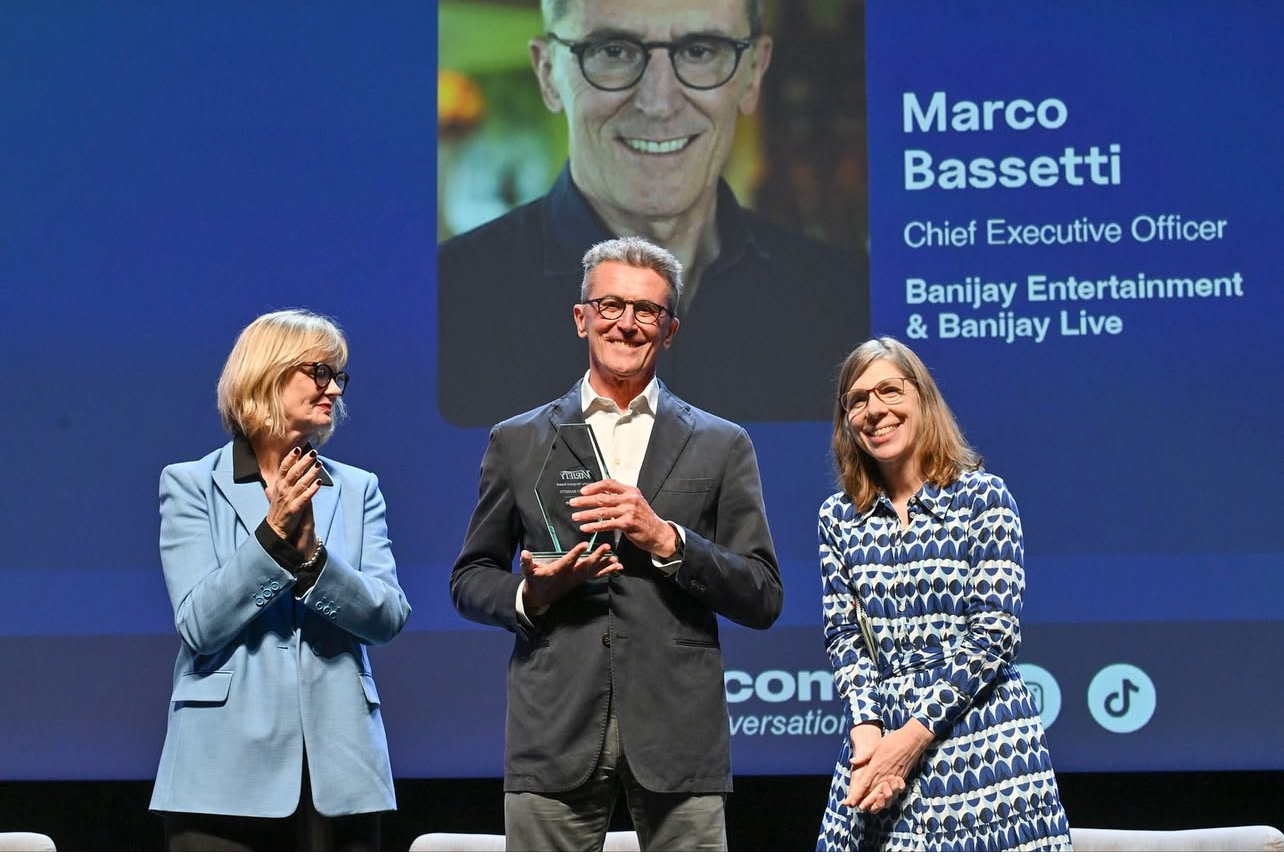 Marco Bassetti honoured with the Variety Vanguard Award at MIPCOM